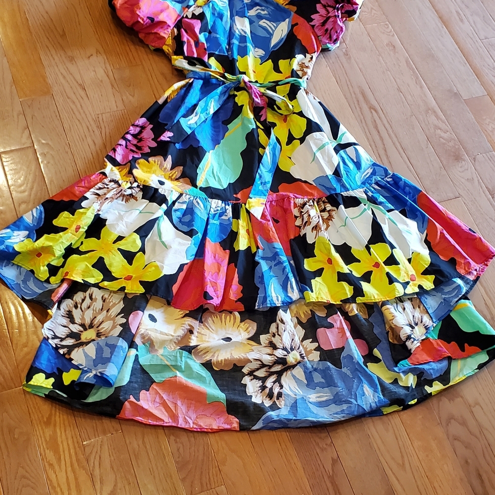 Christopher John Rogers Target Floral Puff Sleeve - Picture 8 of 11